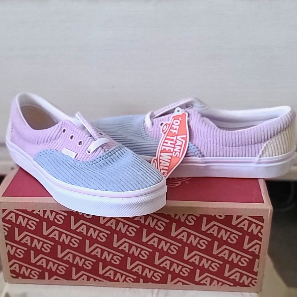 Vans pastel corduroy sneakers